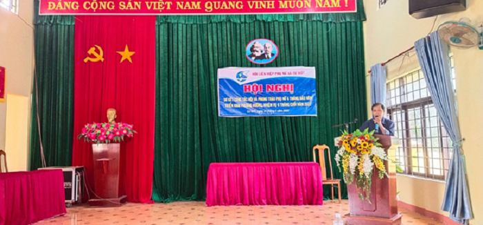 Hoi LHPN xa Cu Mot so ket cong tac Hoi 6 tháng dau nam 2